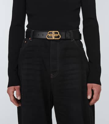 Ceinture BB en cuir | Balenciaga