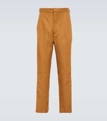 Cotton and linen pants | King & Tuckfield