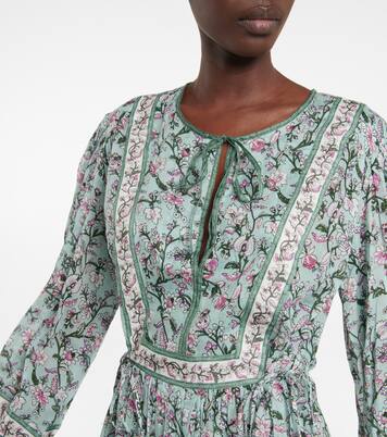 Robe en coton à fleurs | Marant Etoile