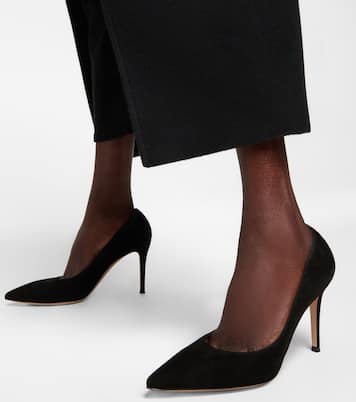 Pumps Gianvito 85 in suede | Gianvito Rossi