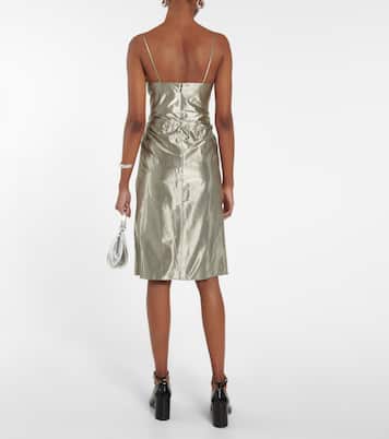 Robe en coton mélangé métallisé | Maison Margiela