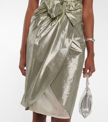 Robe en coton mélangé métallisé | Maison Margiela