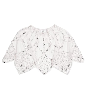 Zeppelin sequin-embellished cape | Tutu Du Monde
