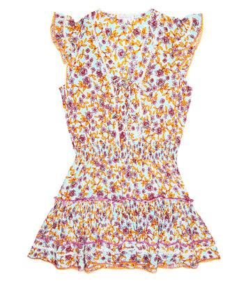 Ruffled floral dress | Poupette St Barth Kids