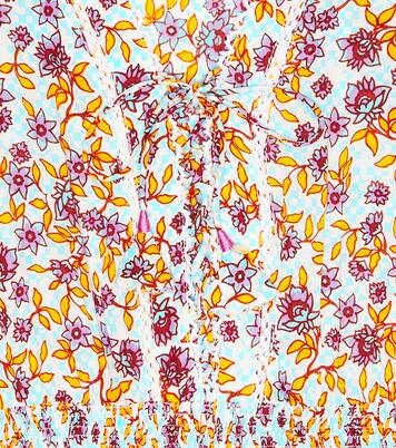 Ruffled floral dress | Poupette St Barth Kids