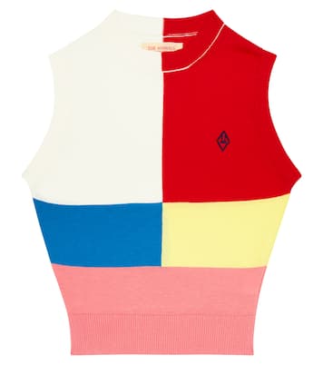 Parrot cotton sweater vest | The Animals Observatory