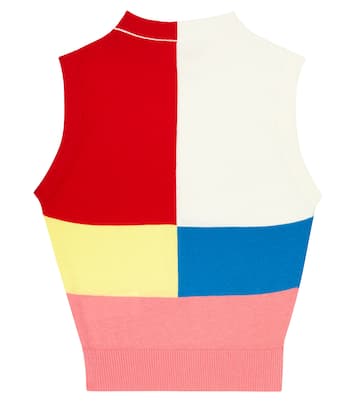 Parrot cotton sweater vest | The Animals Observatory