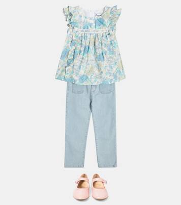 Floral cotton blouse | Tartine et Chocolat