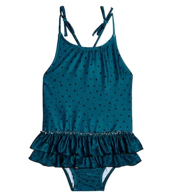 Santorini printed swimsuit | Suncracy