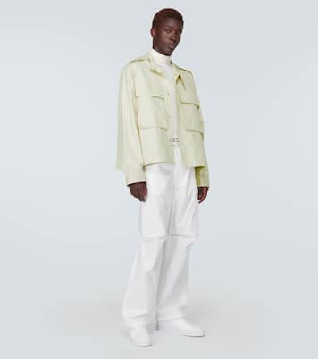 Oversized cotton jacket | Jil Sander