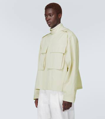 Oversized cotton jacket | Jil Sander