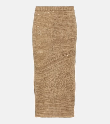 Wool-blend pencil skirt | Acne Studios