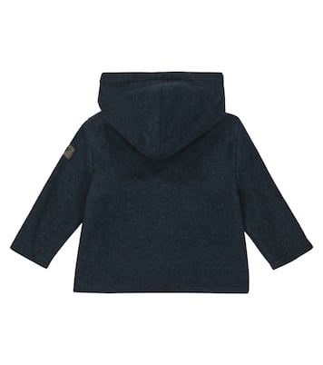 Baby double-breasted hooded coat | Il Gufo