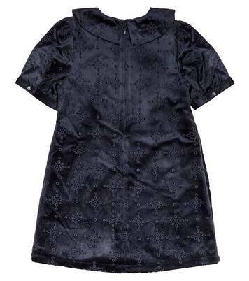 Broderie anglaise velvet dress | Scotch & Soda Kids