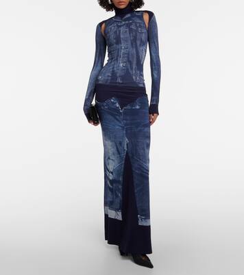 'x Jean Paul Gaultier Corset slingback pumps | Jimmy Choo