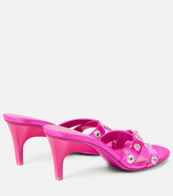 Cosmo 60 studded satin sandals | The Attico