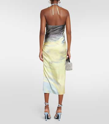 Robe midi Hansel imprimée | Simkhai