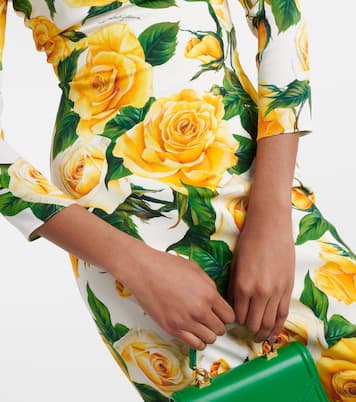 Midikleid aus einem Seidengemisch | Dolce&Gabbana