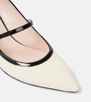 Virgule 55 patent leather Mary Jane pumps | Roger Vivier
