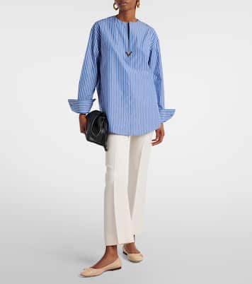 皮革芭蕾舞平底鞋 | Tod's