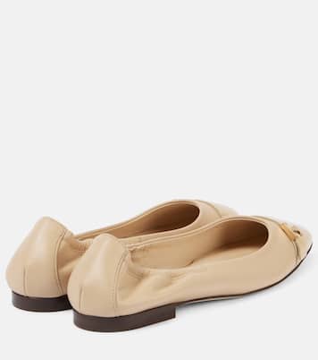 皮革芭蕾舞平底鞋 | Tod's