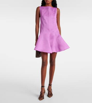 Mags真丝迷你连衣裙 | Khaite