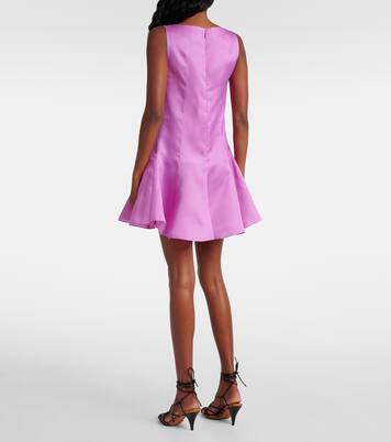 Mags真丝迷你连衣裙 | Khaite