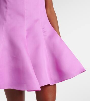 Mags真丝迷你连衣裙 | Khaite