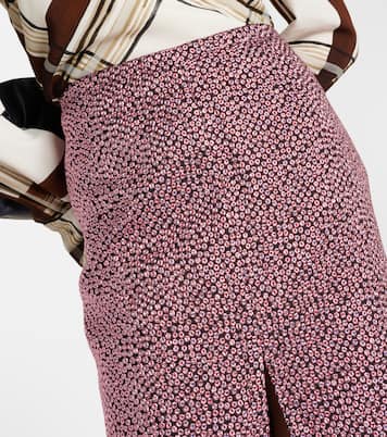 Midirock Shelda aus Jacquard | Dries Van Noten