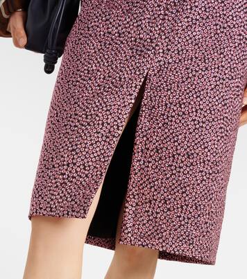 Midirock Shelda aus Jacquard | Dries Van Noten