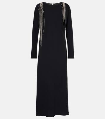 Maxikleid mit Kristallen | Dries Van Noten