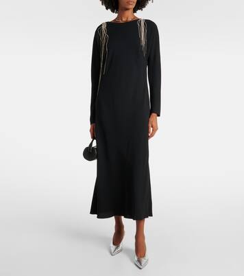 Maxikleid mit Kristallen | Dries Van Noten