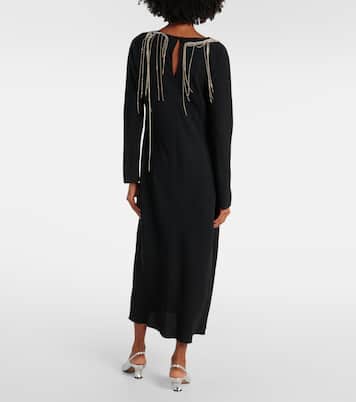 Maxikleid mit Kristallen | Dries Van Noten