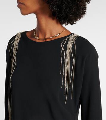 Maxikleid mit Kristallen | Dries Van Noten