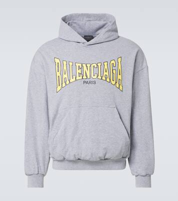 Sweat-shirt à capuche en coton | Balenciaga