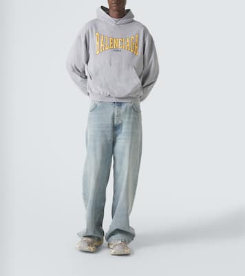 Sweat-shirt à capuche en coton | Balenciaga