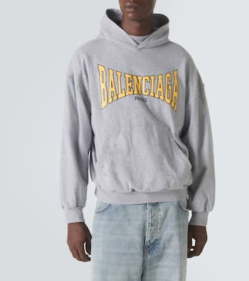 Sweat-shirt à capuche en coton | Balenciaga