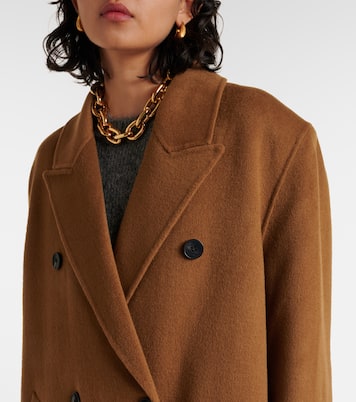 Mantel Gaia aus einem Wollgemisch | The Frankie Shop