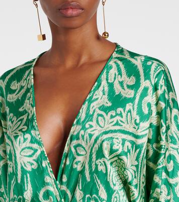 Bedrucktes Maxikleid Ilona | Poupette St Barth