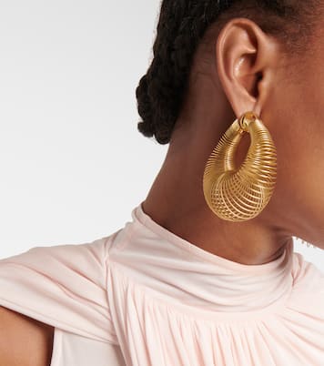 Spiral hoop earrings | Alaïa