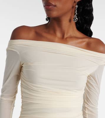 Minikleid aus Jersey und Georgette | Blumarine