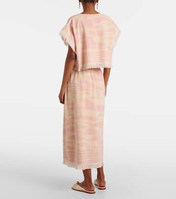 Cropped-Top Maxine aus Baumwollfrottee | Zimmermann