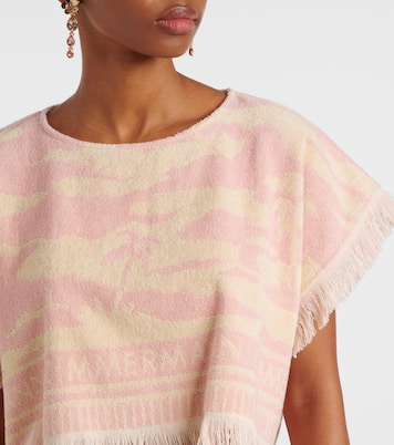 Cropped-Top Maxine aus Baumwollfrottee | Zimmermann