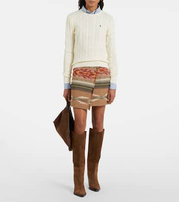 Cece 80 suede knee-high boots | Jimmy Choo