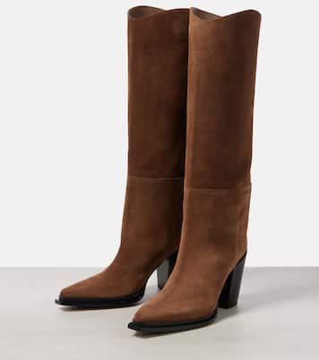 Cece 80 suede knee-high boots | Jimmy Choo