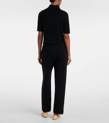 Fride ribbed-knit cashmere top | Lisa Yang