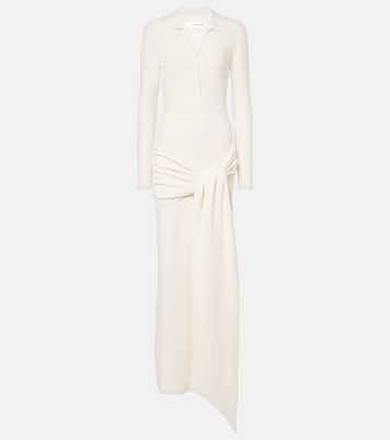 Maxikleid Saros aus einem Baumwollgemisch | Aya Muse