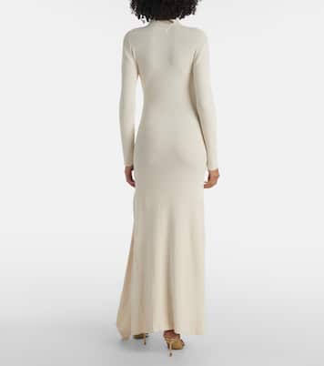 Maxikleid Saros aus einem Baumwollgemisch | Aya Muse