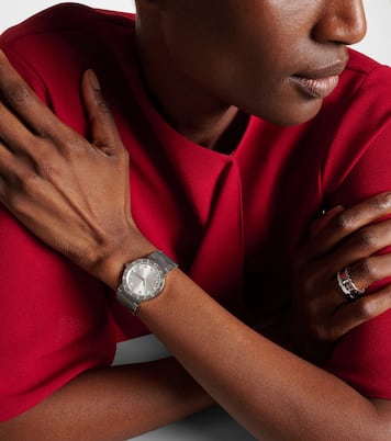 Orologio Bvlgari Bvlgari Lady 33mm in acciaio inossidabile con diamanti e rubellite | Bvlgari