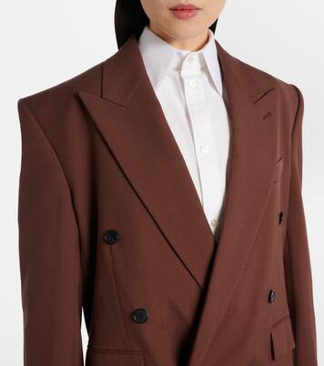 Blazer aus Woll-Gabardine | Saint Laurent